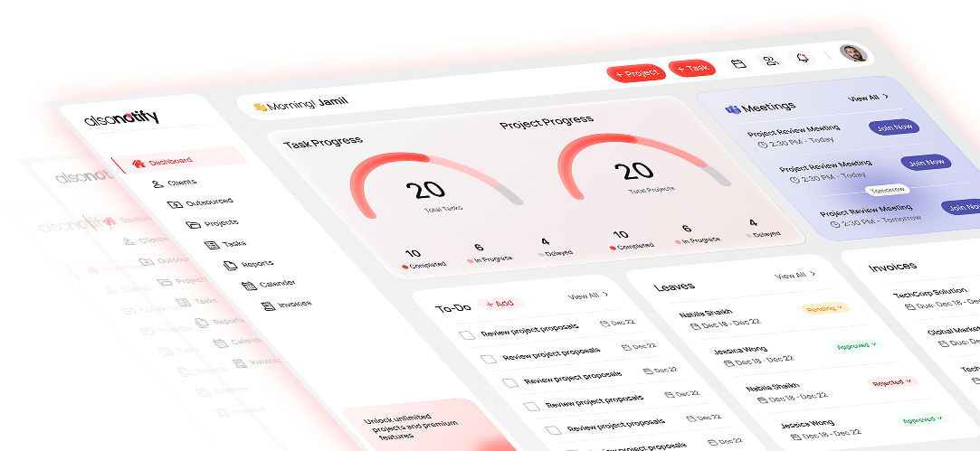 Apsonotify Dashboard Mockup